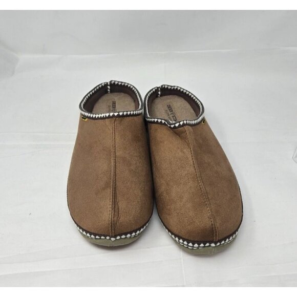 Deer Stags Men's Wherever Microsuede Slipper Chestnut size 11 - Picture 2 of 8